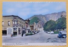 Vintage Postcard - Leavenworth - Washington - Photo from 1953 picture