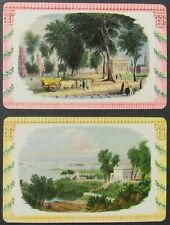 Scenic Views 2 Single Swap Blank Back Playing Cards Pair picture