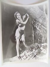 Signed Autographed 8 X 10 Photo  Maureen O'Sullivan Tarzan Movies Jane Died 1998 picture