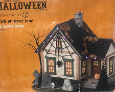 Halloween trick or treat lane spider house Great Condition picture