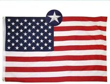 5x8 ft American Flag US Flag Brass Flag with Grommet Embroidered UV Fade resist picture