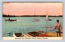 Fenelon Falls Ontario-Canada, Scenic General Greetings, Vintage Postcard picture