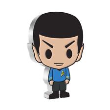 2021 Niue Star Trek - Spock Chibi Silver Proof $2 Coin OGP picture