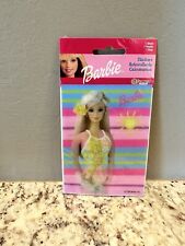 Sealed vintage, 1999 SandyLion Barbie 3D holographic sticker changes to surfing picture