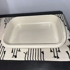 Vintage Tupperware Ultra 21 Roaster /Lasagna Pan 3.5 QtOven Microwave 1742 READ picture