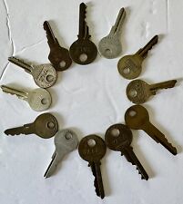 Lot Of 12 Antique Yale Keys Collectible Vintage Antique Yale Lock Keys picture