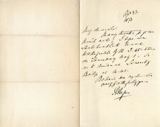 Vintage Signed Autograph Letter 1873 - Bishop of Ripon - Robert Bickersteth picture