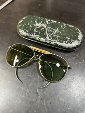 RARE Pre Ray-Ban USA Aviator WWII Bausch & Lomb USAAF USN Sunglasses W Box picture