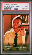 2014 Breaking Bad Seasons 1-5 Cryptozoic #8 Gustavo Gus Fring PSA 9 Mint Rookie picture