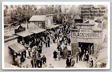 Vintage RPPC Postcard Ghost Town Knotts Berry Place Buena Park Calif. *C5408 picture