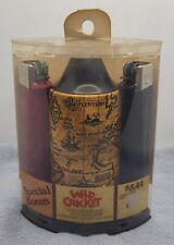 NOS Vintage Wild Cricket Gillette Table Lighter Holder Map  Cartography  picture