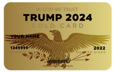 Get Your Exclusive Trump 2024 Gold Card Collectors Edition picture