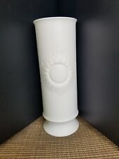 Vintage Mid Century A. Kaiser Bisque Porcelain Sunflower Vase picture