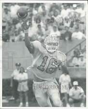 1992 Press Photo University of North Carolina Football Player Jason Stanicek picture