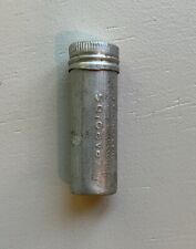 Antique Vtg Johnson & Johnson PAPOIDS Purse Pocket Tin Pill Box Container 1.5” picture