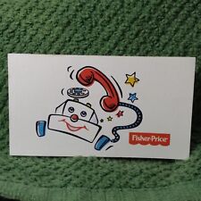 Mattel Fisher-Price Business Card picture