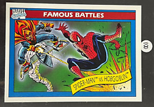 1990 - Impel Marvel Universe - Famous Battles - Spider-Man / Hobgoblin - #111 EX picture