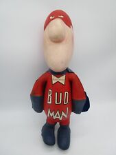 Vinage Bud Man Original Foam Doll Figure Budweiser Collectible Beer Advertising picture