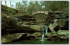 Upper Falls, Hocking State Parks, Logan Ohio - Postcard picture