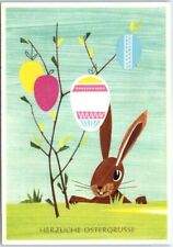 Postcard - Best Easter Wishes with Easter Art Print picture