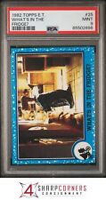 1982 TOPPS E.T. #25 WHAT'S IN THE FRIDGE? POP 1 PSA 9 N3929373-696 picture