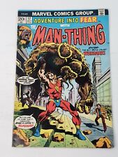 Fear 17 Marvel Comics Man-Thing 1st Appearance Wundarr aka Aquarian Bronze 1973 picture