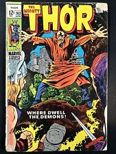 The Mighty Thor #163 Vintage Marvel Comics Silver Age 1st Print 1969 Fair *A2 picture