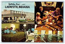 c1960's Holiday Inn Multiple View Restaurant West Lafayette Indiana IN Postcard picture