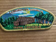 Longhouse Council CSP Charter Member Gold Mylar Border B picture