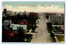 c1910's Looking South Kelly Avenue Devils Lake North Dakota ND Antique Postcard picture