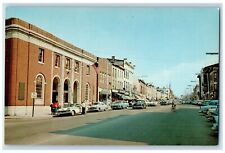 c1950's Post Office On Main Street Hat City's Business Danbury CT Postcard picture