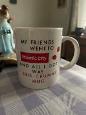 Vintage Atlantic City Coffee Mug- with saying  picture
