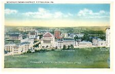 Pittsburgh PA Pennsylvania Schenley Farms District Postcard Unposted  c.1920 picture
