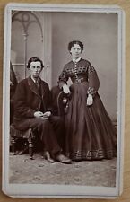 Madison, WI Civil War era CDV ID James & Ophelia A. Kingsley North by Jones picture