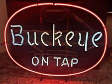Vintage Buckeye Beer On Tap Neon Sign picture