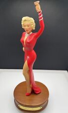 Vintage Marilyn Monroe 9” Music Figurine Diamonds Girls Best Friend New in Box picture