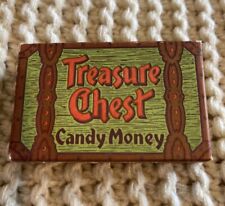 Vintage TREASURE CHEST CANDY MONEY`Unopened  NOS Howard Stark 1950’s picture