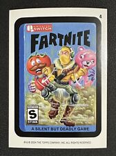 2024 Topps Wacky Packages All-New Series #4 FARTNITE sticker Puzzle picture