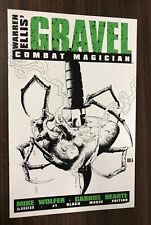 GRAVEL COMBAT MAGICIAN #1 (Avatar Press) -- BLACK MAGIC Variant -- Warren Ellis picture