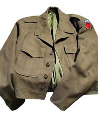 WWII/2 US Army Eisenhower Ike Jacket  Uniform - Size 36R picture