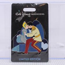 A5 Disney WDI LE 250 Pin Cinderella 70th Anniversary Prince Charming Kissing picture