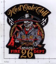 Texas - Dallas Engine 26 Truck 26 Rescue 26 Fire Rescue TX Fire Dept Patch picture