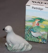 Wade Whimsie-Land British Wildlife series Partridge w/presentation box picture