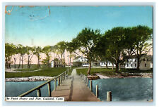 1914 The Point House and Pier Guilford Connecticut CT Posted Postcard picture