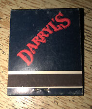 Darryl’s Restaurant Knoxville Tennessee 1980s *Unstruck* Matchbook picture
