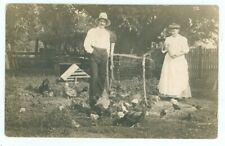 1911 Posted - Toledo, Ohio, A Couple on the Farm - Real Photo (TolOH123 picture