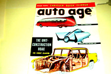 AUTO AGE MAGAZINE AUGUST 1956- COMPARISONS - ROAD TESTS BUICK-PACKARD-CHRYSLER + picture