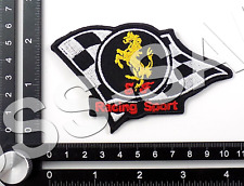 FERRARI SF RACING EMBROIDERED PATCH IRON/SEW ON ~4-1/8