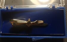 Vintage Masonic Freemason Tie Clip Fork And Knife   picture