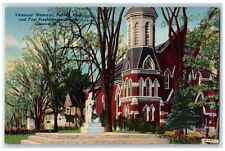 1940 Veterans Memorial Pultney Park Presbyterian Church Geneva New York Postcard picture